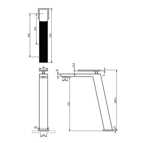 Crosswater Limit Chrome Tall Basin Monobloc Li112dnc Sanctuary