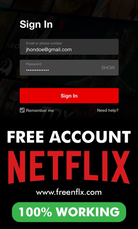 Free Generator Account Netflix Premium Working Free Netflix