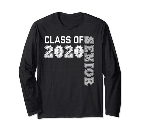 Graduation 2020 Class Of 2020 Senior Long Sleeve T Shirt