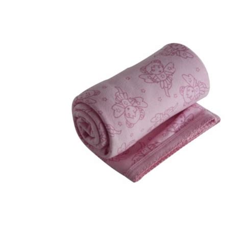 Organic Cotton Baby Blankets - Receiving Blanket Pink Fairy, 1 - Fred Meyer