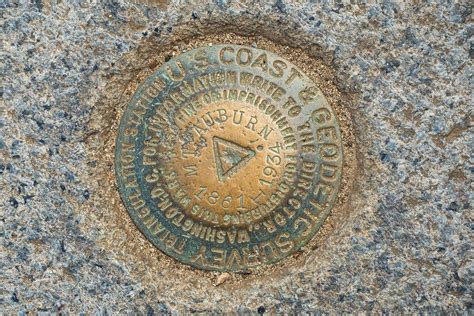 Triangulation Station Marker For The Us Coast And Geodetic Flickr