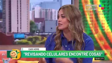 La Inesperada Confesión De Camila Homs Sobre Su Pasado Con Rodrigo De Paul “encontré