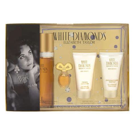 Elizabeth Taylor Ladies White Diamonds Gift Set Fragrances 719346254502 ...