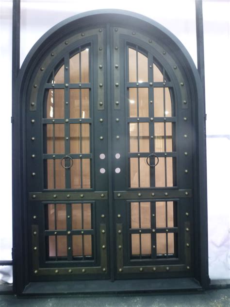 Renaissance Style Double Wrought Iron Door Iron Doors Monarch Custom Doors