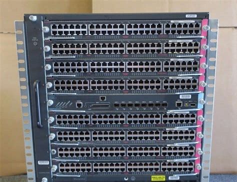 Cisco System Catalyst Ws C6509 E Modular Switch Ws X6148 Rj 45