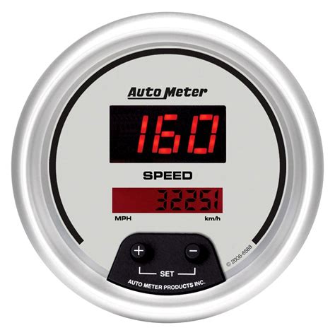 Auto Meter® 6588 Ultra Lite Digital Series 3 38 Speedometer Gauge