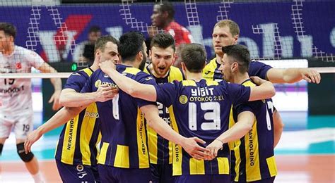 Fenerbahçe Parolapara Efeler Ligi nde finalde Voleybol Spor Haberleri