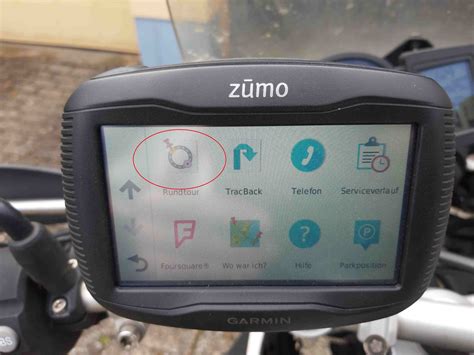 Garmin Zumo Einstellung Rundtour Ausprobiert Motorrad Tour Online