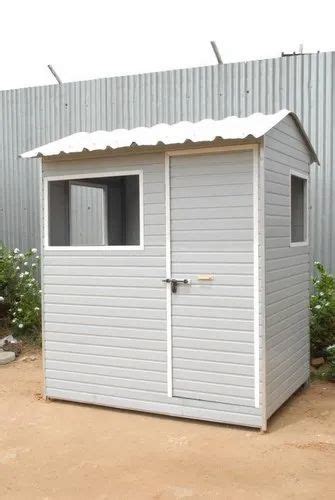 Rectangular PVC Portable Security Cabins For Guard Room At Rs 48000