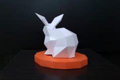 Diy Easter Rabbit D Papercraft