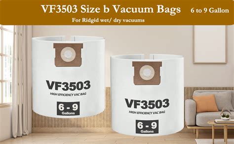 Mzy Llc Pack Vf Size B Vacuum Bags Vf Replacement Bags