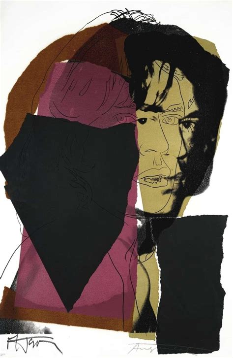 MICK JAGGER 139 by Andy Warhol