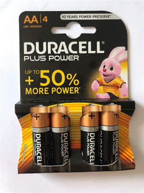 Duracell PLUS Power AA MN1500 4 6 Packs Of 4 24 Batteries Alkaline