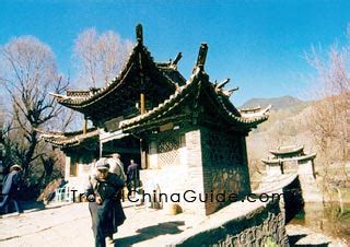 Stone Drum And First Bend Of Yangtze River Lijiang Yunnan