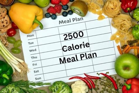 2500 Calorie Meal Plan Indian Veg