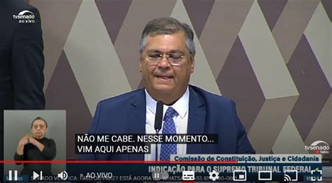 ASSISTA AO VIVO Sabatina de FLÁVIO DINO no Senado Federal