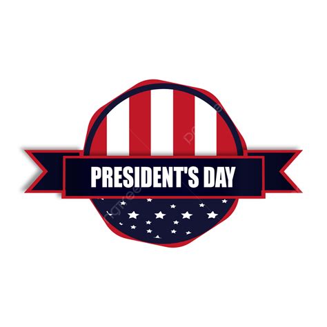 Label Sticker For President S Day President Label Banner Png And