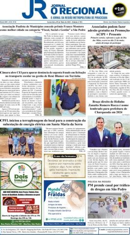 Jornal O Regional Edi O