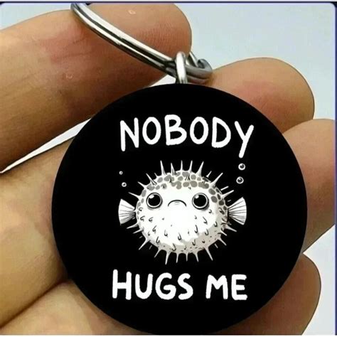 Unbranded Accessories Japanese Blow Fish Hot Cute Funnu Needs Hug Keychain Poshmark