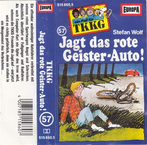 Stefan Wolf TKKG 57 Jagt Das Rote Geister Auto 1988 Cassette