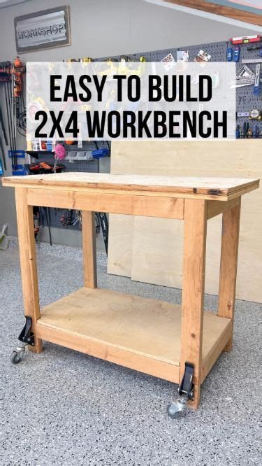 Easy 2x4 Workbench Plans For Beginners Anikas Diy Life In 2023