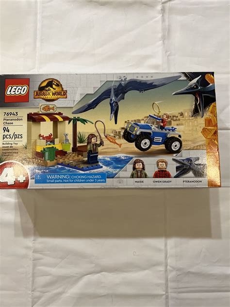 Lego Jurassic World Pteranodon Chase Pieces New