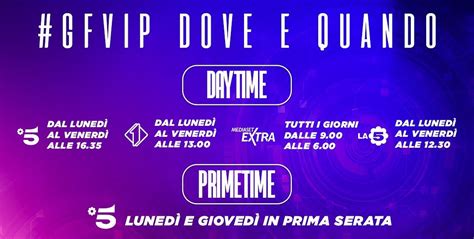 Diretta Grande Fratello Vip Streaming Settembre Daytime E Televoto