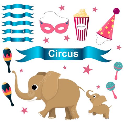 Printable Circus Elephant