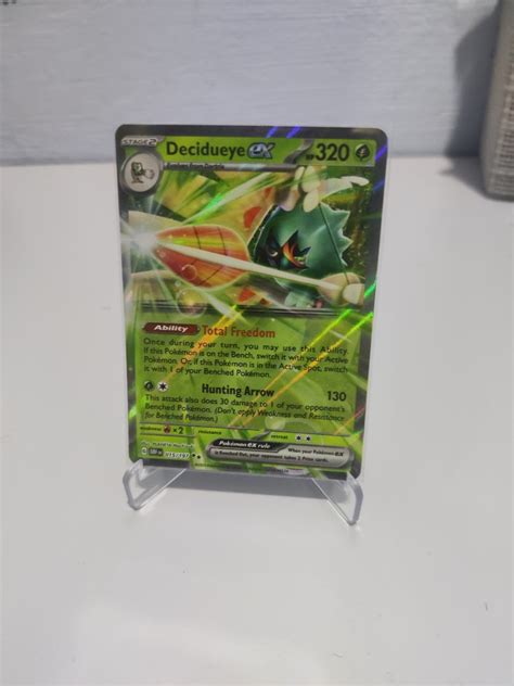 Decidueye Ex Obsidian Flame Hobbies Toys Toys Games On Carousell