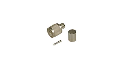 11uhf 0 3 17033 E Hubersuhner Rf Connector Uhf Brass Plug