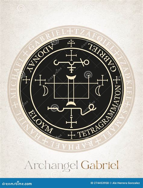 Seal Of The Archangel Gabriel Powerful Archangel Of Communication