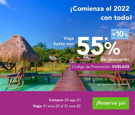 Promo Volaris De Hasta 55 De Descuento Para Viajar En Enero 2022