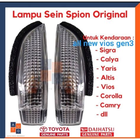 Jual Lampu Sen Sein Reting Spion All New Vios Gen Sigra Calya New