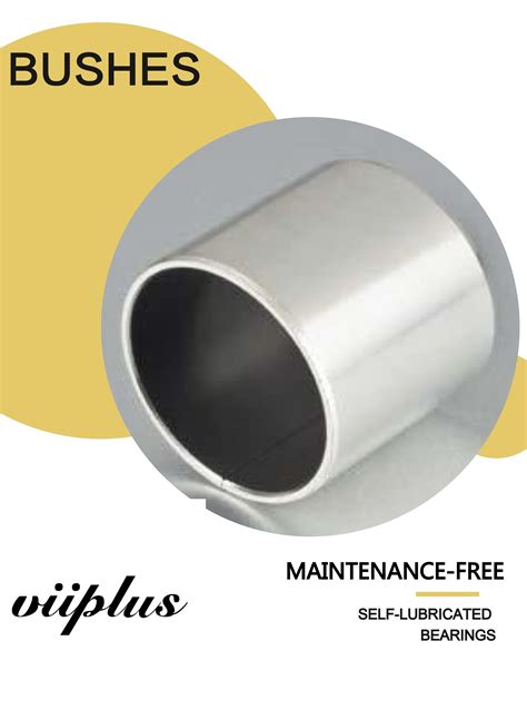 Chemical Valve 316 Stainless Steel Bushings Steel Backed Bronze Bushing