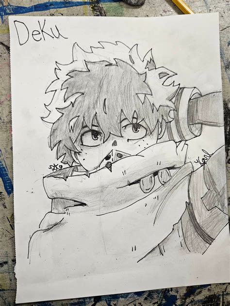 mha deku by Brightestdark4 on DeviantArt