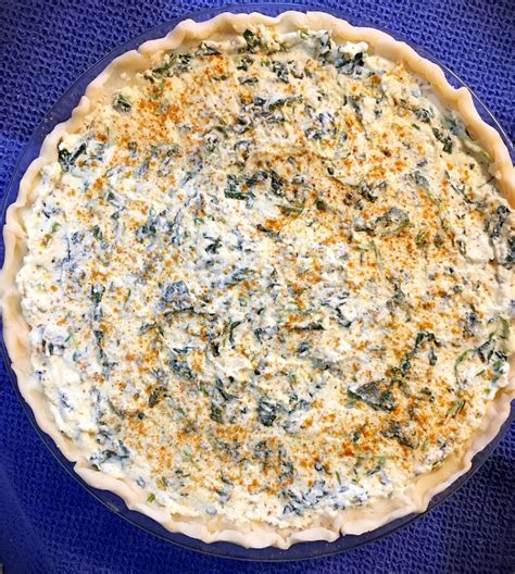 Spinach Ricotta Pie Cheftini