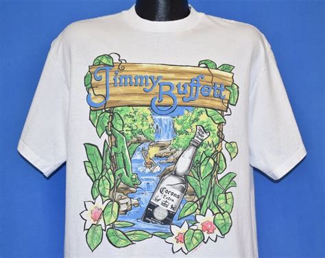 S Jimmy Buffett Recession Recess Tour Corona Beer T Shirt Extra