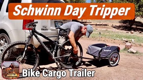 Schwinn Day Tripper And Porter Cargo Bike Trailer Tow Behind