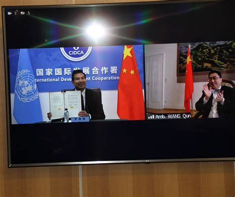 Unido And The China International Development Cooperation Agency To