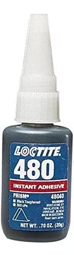 Loctite 48040 Prism Adhesivo Instantáneo Color Negro 480 Meses sin