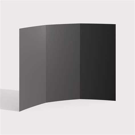 Tri Fold Brochure Leaflet A4 5 Paper 1 Coated • Ceacle Mockup