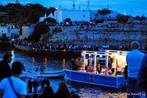 Voci E Colori Del Sud Polignano I Fuochi Il Mare La Festa Patronale