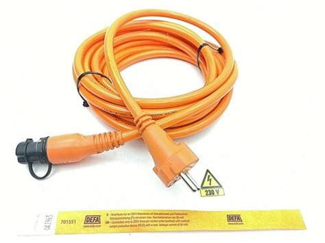 Defa M Miniplug Heavy Duty Reinforced Cable V Car Heating