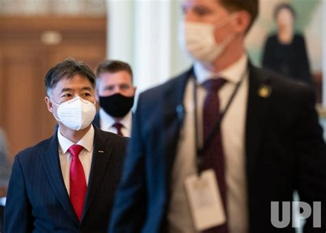 Photo: Rep. Ted Lieu arrives for the Impeachment Trial of Former ...