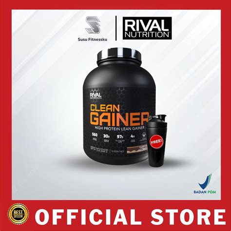 Jual Rival Clean Gainer 5 Lbs High Protein Gainer Rival Nutrition