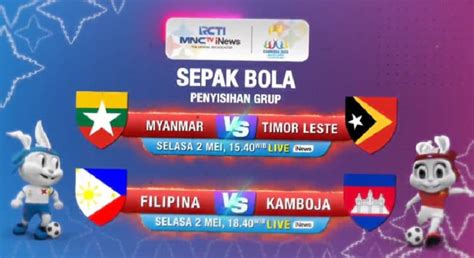 SEA Games 2023 Cabor Sepak Bola Hari Ini Myanmar Vs Timor Leste