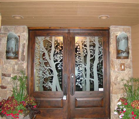 The Beauty Of Etched Glass Interior Doors