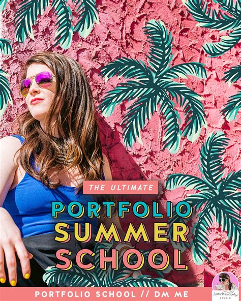 Portfolio Design Summer Online Course Portfolio Design Planner