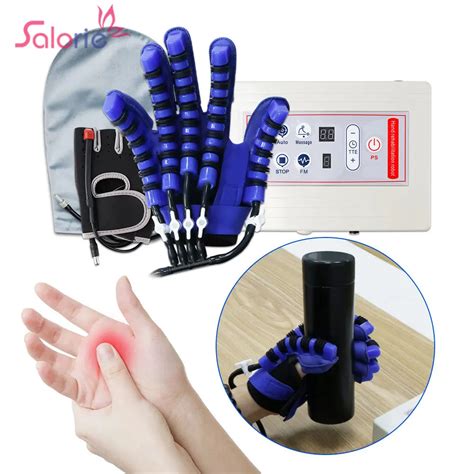 Left Right Rehabilitation Robot Gloves Stroke Hemiplegia Cerebral