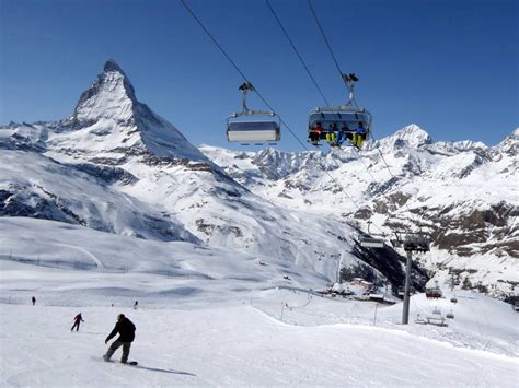 Skigebied Zermattbreuil Cerviniavaltournenche Matterhorn Skiën